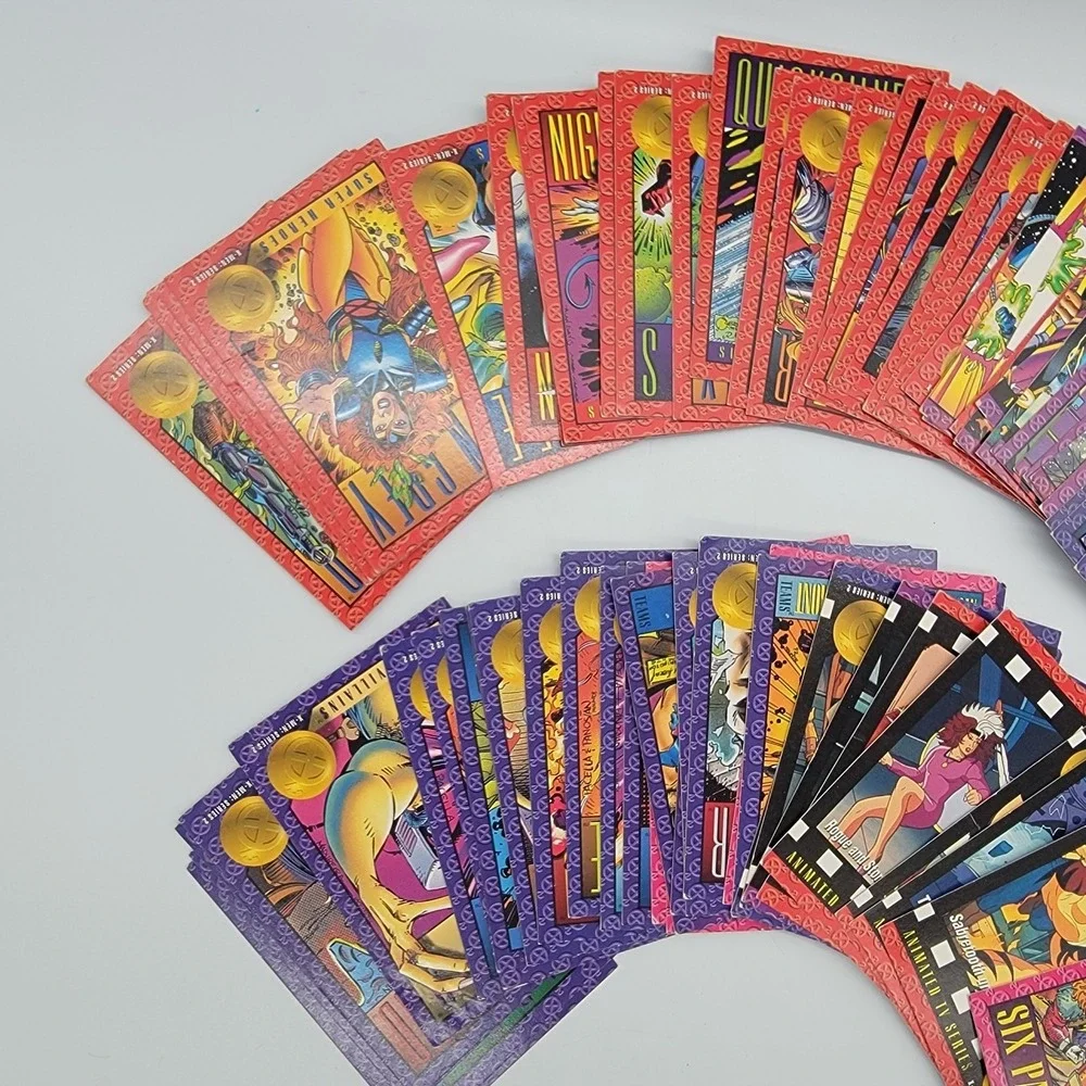 1993 Marvel Skybox X-men Series: 2 Incomplete 48c Comics Vintage Collectors